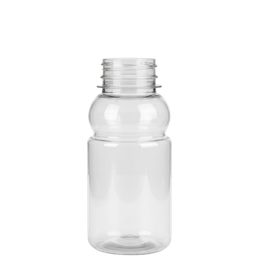 Bisnaga PET Cilíndrica 180 ml Cristal