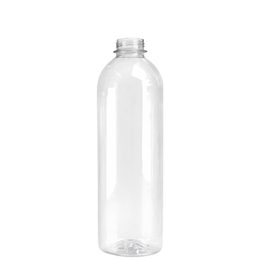 Frasco PET Cilíndrica 1000 ml Cristal