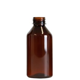 Frasco PET Xarope 200 ml Âmbar