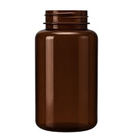 Pote PET Pharma 260 ml Âmbar