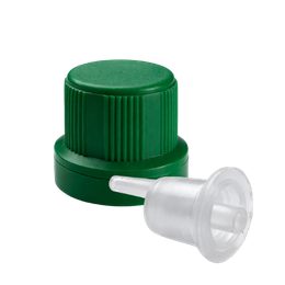 Tampa Roll-on 18 mm c/ Batoque Respiro Verde