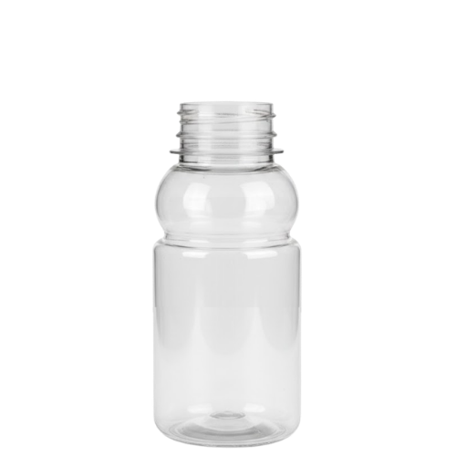 Bisnaga PET Cilíndrica 180 ml Cristal