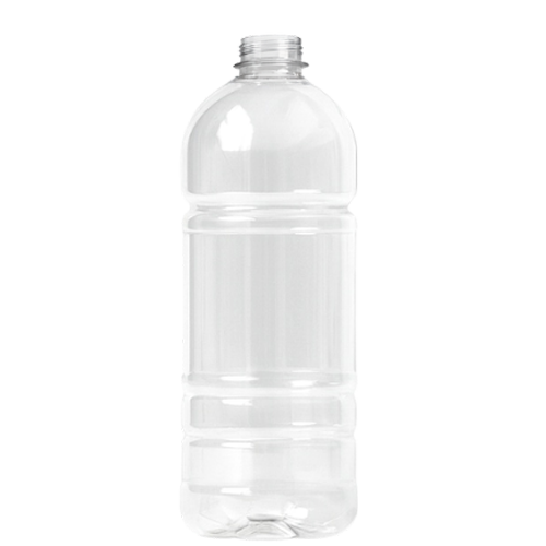 Frasco PET Cilíndrica 2000 ml Cristal