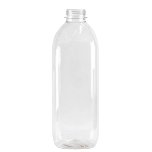 Frasco PET Quadrado 1000 ml Cristal