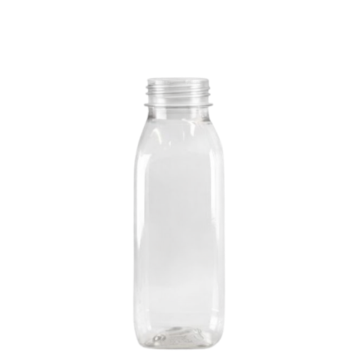Frasco PET Quadrado 300 ml Cristal