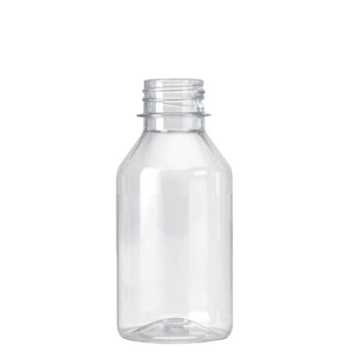 Frasco PET Xarope 100 ml Cristal
