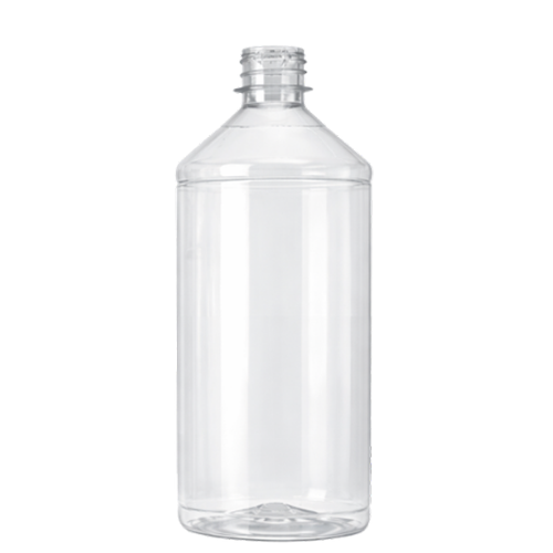 Frasco PET Xarope 1000 ml Cristal
