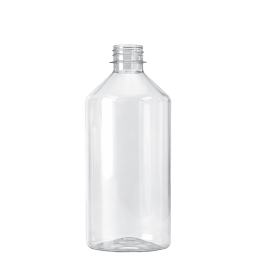 Frasco PET Xarope 500 ml Cristal