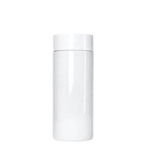 Pote PET Cápsula 330 ml na cor Cristal