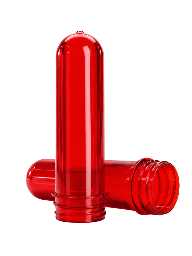 Pré-forma PET PCO-48 86 g na cor Vermelho